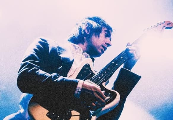 The Buttertones guitarist Modeste Cobián performing onstage